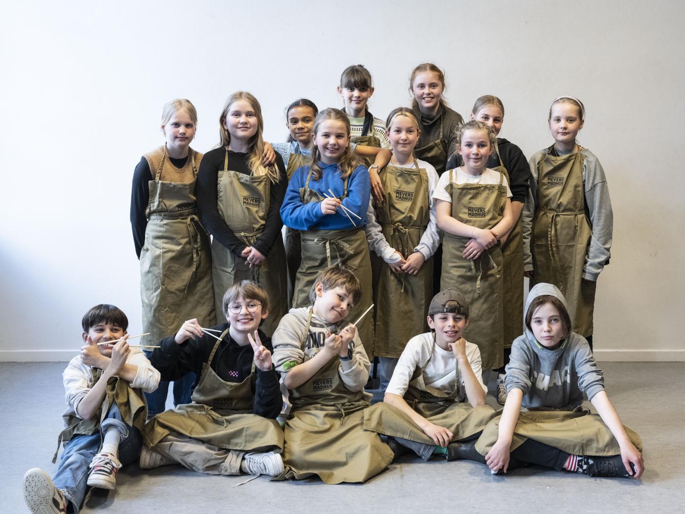 gruppe af børn