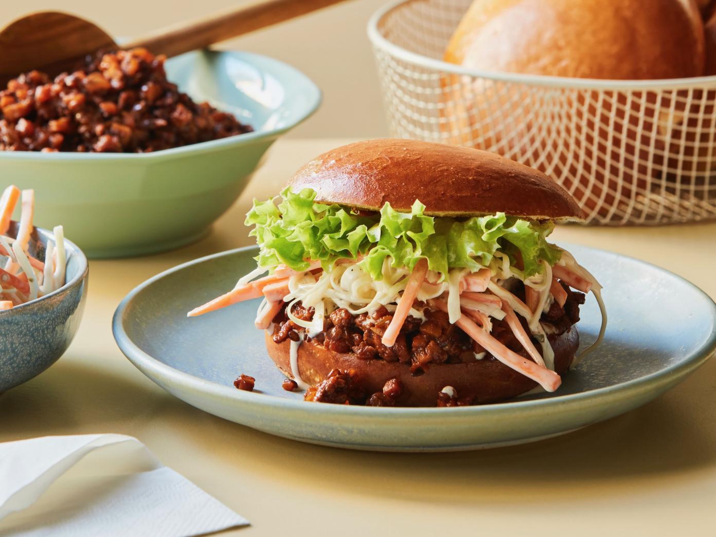Sloppy Joe-burger