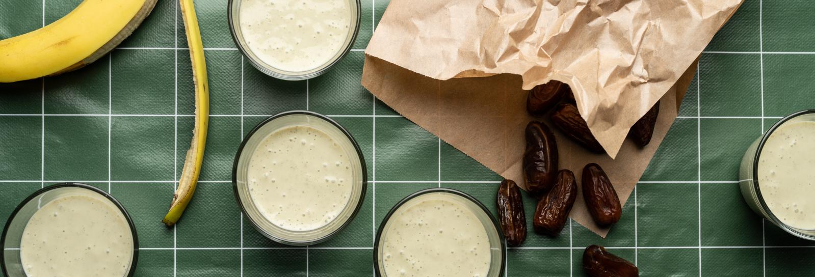 Bananlassi med mynte