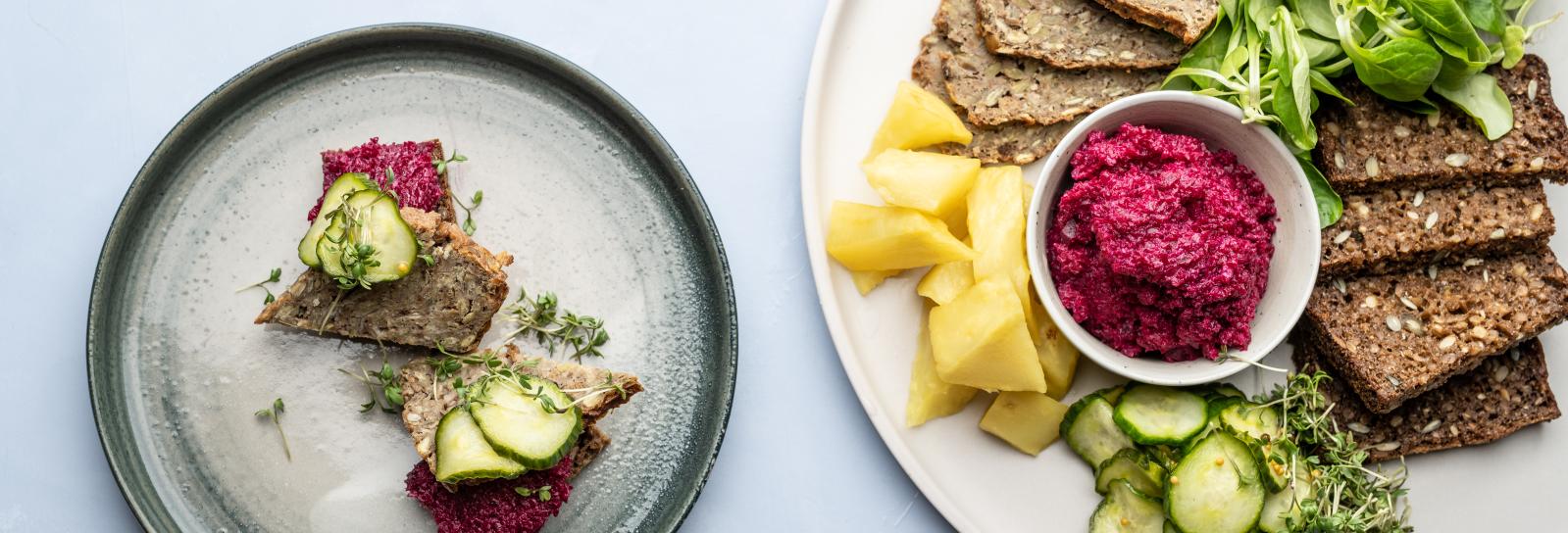 Farsbrød med linser, knoldselleri og spidskommen