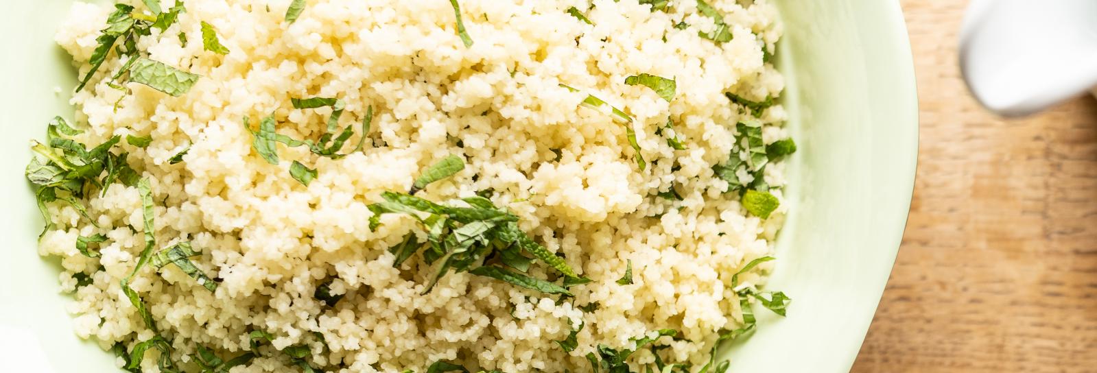 Couscous med mynte